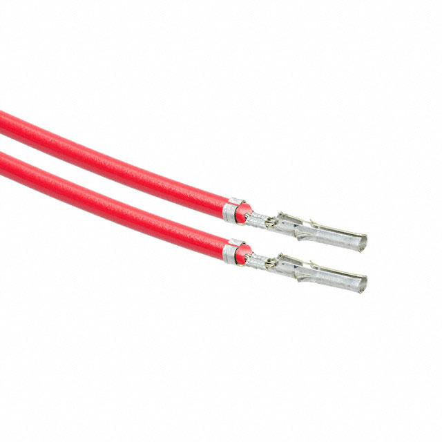 Buy 0002061101-03-R9-D from Woodhead - Molex Woodhead - Molex 0002061101-03-R9-D - 3" PRE-CRIMP A2103 RED