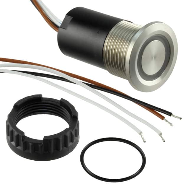 Schurter CPS16-LA00A10-SNCSNCWF-RI0GCVAR-W0000-S - SWITCH PUSHBUTTON SPST 100MA 42V