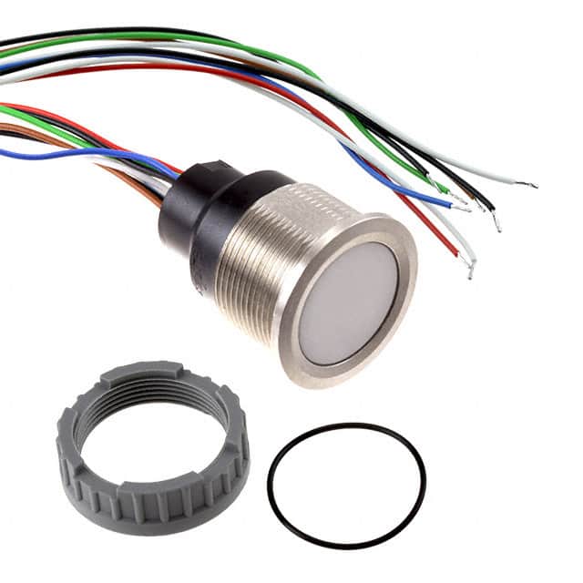 Schurter CPS22-LA00A10-SNCCWTWF-AIRGBVAR-W0000-S - SWITCH PUSHBUTTON SPST 100MA 42V