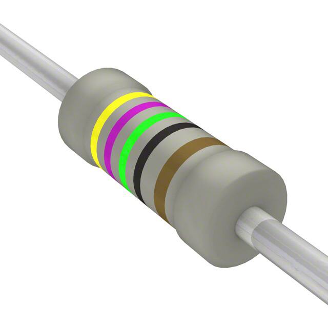 TE Connectivity AMP Connectors LR1F475R - RES 475 OHM 0.6W 1% AXIAL