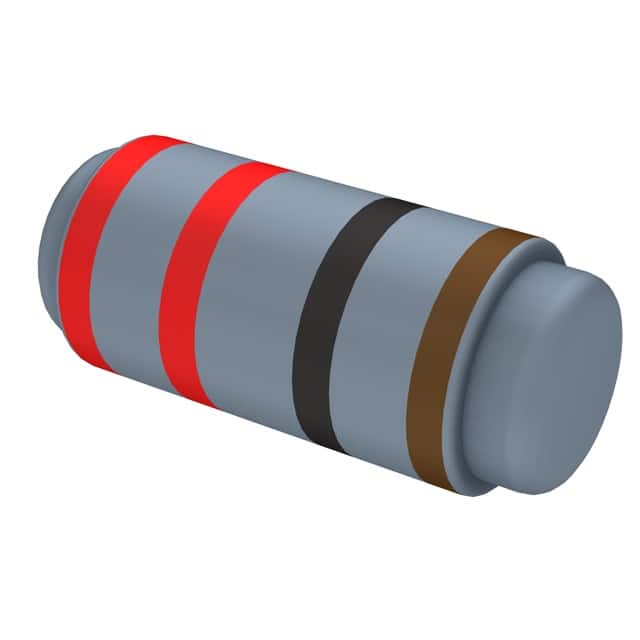 Yageo MMF-50FRF22R - RES SMD 22 OHM 1% 1/2W MELF