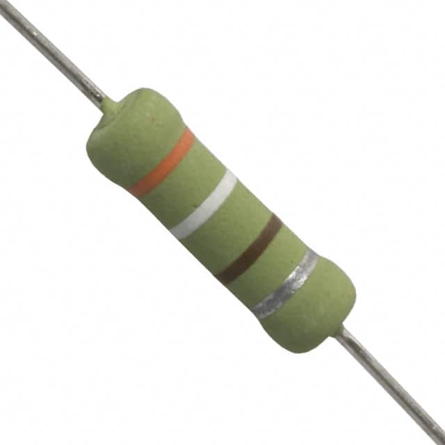 Ohmite OX391KE - RES 390 OHM 10% 1W AXIAL